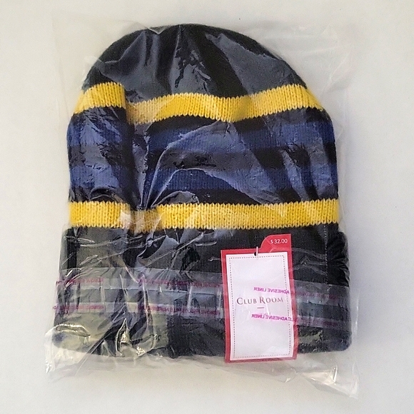 Men's Multi-Stripe Beanie - Picture 2 of 6